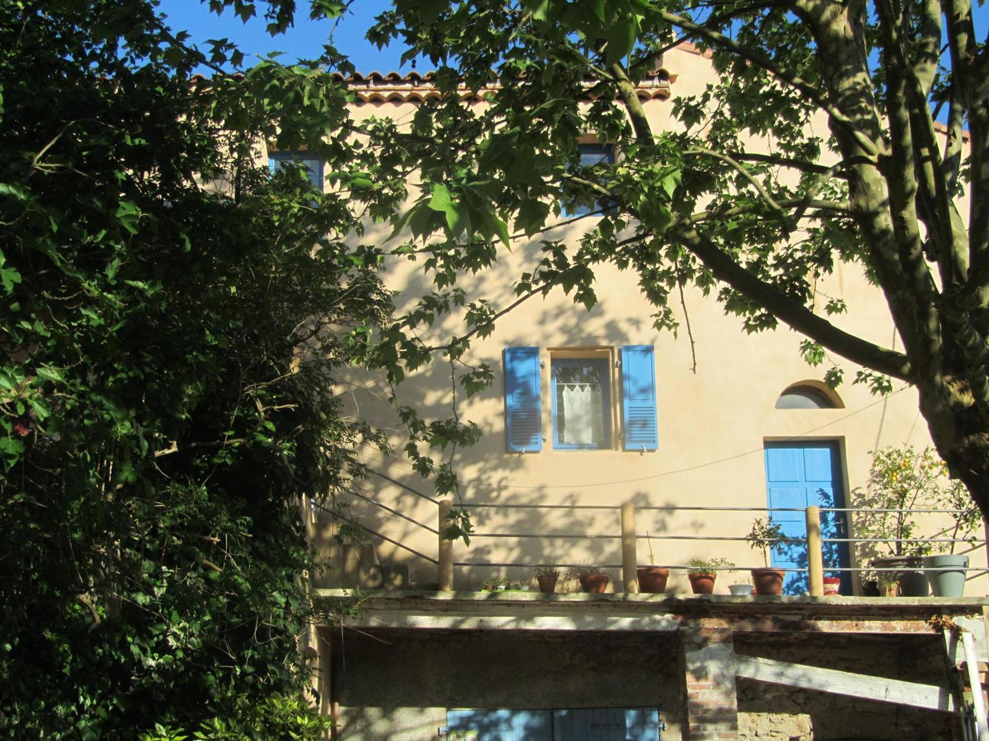 La Colline Bleue Bed and Breakfast Banne Buitenkant foto